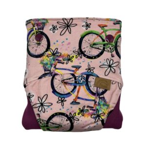 Csónakos mosható pelenka M - Bicycle