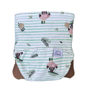 Csónakos mosható pelenka M - Crazy chicken