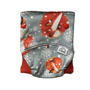 Csónakos mosható pelenka S - Let it snow