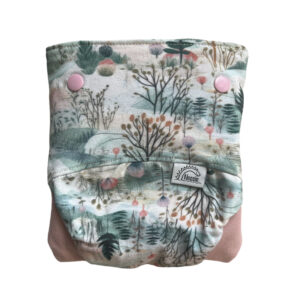 Csónakos mosható pelenka M - Winter Wonderland