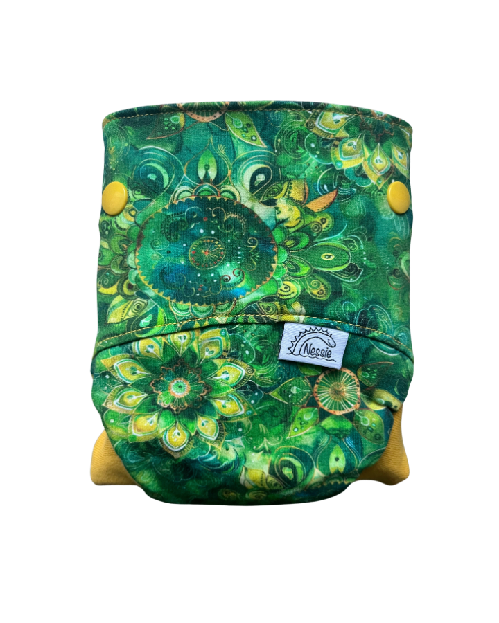 Csónakos mosható pelenka S - Emerald