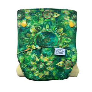 Csónakos mosható pelenka M - Emerald