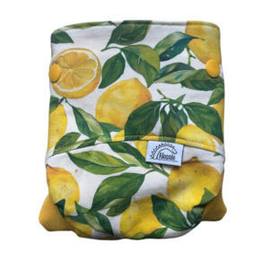 Csónakos mosható pelenka S - Lemon