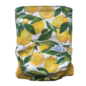 Csónakos mosható pelenka M+ - Lemon